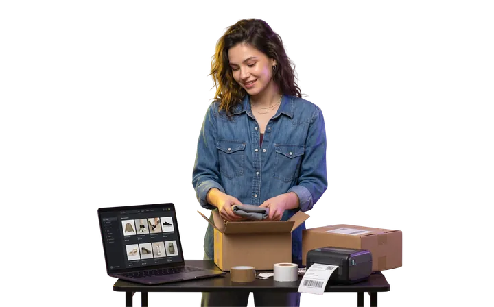 Online store with courier integration by Braintisa